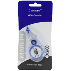 Marlin Office Essentials Correction tape 6m 1's 